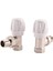 Termostatik Radyatör Vanası 10 Adet 15MM x 1/2 Inç Termostatik Açı Trv Termostatik Radyatör Vanası Ev Ofis Için (Yurt Dışından) 5