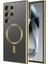 Samsung Galaxy S24 Ultra Kılıf Kamera Korumalı ve Magsafe Halkalı Shiny Premium Parlak Silikon Kapak 1