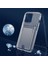 iPhone 12 Pro Max Kılıf Ultra Koruma Sağlayan Şeffaf Kart Girişli Cardex Premium Kapak 4