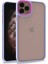 iPhone 12 Pro Kılıf Arkası Şeffaf Kenarları Renkli Bergen Kapak 1