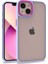 iPhone 13 Kılıf Arkası Şeffaf Kenarları Renkli Bergen Kapak 1