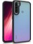 Redmi Note 8 Kılıf Arkası Şeffaf Kenarları Renkli Bergen Kapak 1