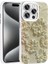 iPhone 15 Pro Max Kılıf Çiçek Desenli ve Taşlı Stella Premium Kapak 1