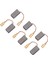 6 Adet 5mm x 8mm x 15MM Elektrikli Alet Elektrikli Çekiç Kömür Fırçası (Yurt Dışından) 1