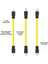 3 Prong Erkek - Erkek Uzatma Kablosu, Jeneratör Adaptör Kablosu Nema 5-15P Transfer Anahtarı Için, 12AWG 125V (2ft) Abd Tak (Yurt Dışından) 2