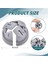 3/8-1/2ın, Push-Fit Toplu Konektör Nm Kablo Konektörü Elektrik Boru Bağlantısı 1/2ın Nakavt Deliğine Uygun, 120 Adet, Gri (Yurt Dışından) 2