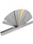 64X Mesafe Ölçer Feeler Ölçer Valf Öğretme Feeler Ölçer 0,04-0,88 mm Boşluk Boyutu (Yurt Dışından) 4