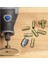 Dremel Için 30 Adet Pirinç Pens, Yedek 4485 Hızlı Değişim Döner Matkap Somun Aracı Seti 0.8/1.2/1.5/1.8/2.0/2.4/3.0/3.2mm (Yurt Dışından) 4