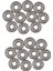 20 Adet 607ZZ 19 x 7 X6MM Keçeli Tek Sıralı Derin Metal Bilyalı Rulmanlar (Yurt Dışından) 1