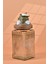 El Yapımı Özel Tasarım Tuz Baharat Kavanozu - 1000 ml - Vakumlu Ahşap Kapaklı (Yeşil Detaylı) - Light Yeşil Çizgili Cam - Mutfak ve Ev Dekorasyonu 2