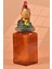 El Yapımı Özel Tasarım Kavanoz - 1000 ml - Vakumlu Ahşap Kapaklı (Horoz Detaylı) - Dark Amber Çizgili Cam - Mutfak ve Ev Dekorasyonu 2