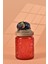 El Yapımı Özel Tasarım Kavanoz - 700 ml - Vakumlu Ahşap Kapaklı (İncir Detaylı) - Kırmızı Çiçekli Yuvarlak Cam - Mutfak ve Ev Dekorasyonu 2
