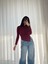 Butik Nis Kadın Kayık Yaka Asimetrik Kesim Body 1
