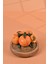 El Yapımı Özel Tasarım Kavanoz - 500 ml - Vakumlu Ahşap Kapaklı (Kayısı Detaylı) - Medium Amber Çiçekli Kare Cam - Mutfak ve Ev Dekorasyonu 4