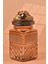 El Yapımı Özel Tasarım Kavanoz - 1800 ml - Vakumlu Ahşap Kapaklı (Kurabiye Detaylı) - Light Amber Cam - Mutfak ve Ev Dekorasyonu 2