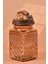 El Yapımı Özel Tasarım Kavanoz - 1800 ml - Vakumlu Ahşap Kapaklı (Kurabiye Detaylı) - Light Amber Cam - Mutfak ve Ev Dekorasyonu 4