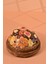 El Yapımı Özel Tasarım Kavanoz - 1800 ml - Vakumlu Ahşap Kapaklı (Kurabiye Detaylı) - Light Amber Cam - Mutfak ve Ev Dekorasyonu 5