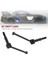 Metal Evrensel Salıncak Mili Cvd 53792 1/10 Rc Araba Için Tamiya Tt-01 TT01 Tt-02 TT02 TA04 Yükseltme Parçaları (Yurt Dışından) 5