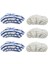 6 Adet Mikrofiber Bez Pedler Temiz ve Buhar Için Yedek ZR005801 Temizleyici Aksesuar, Yıkanabilir ve Yeniden Kullanılabilir (Yurt Dışından) 1