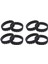 Irobot Roomba Tekerlek Serisi 500, 600, 700, 800 ve 900 Için Lastikler, Kaymaz, Mükemmel Yapışma ve Kolay Montaj 8 Paket (Yurt Dışından) 1