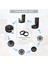 Irobot Roomba Tekerlek Serisi 500, 600, 700, 800 ve 900 Için Lastikler, Kaymaz, Mükemmel Yapışma ve Kolay Montaj 8 Paket (Yurt Dışından) 2