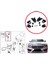 BHL580 Mercedes C Class W205 C205 S205 A205 2013-2023 A2058200514 Için Sağ Sol Ön Far Ayak Tamir Seti 3
