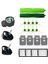 Elektrikli Süpürge Kiti Irobot Roomba I Serisi I7 E5 E6 I3 Robotik Ev Aletleri 2x Evrensel Tekerlek 1x Motor (Yurt Dışından) 1