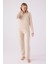 Lisanslı Yumuşak Dokulu Termal Kumaş Uzun Kol Kadın Pijama Takım 8908 3