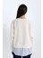 Relax Fit Bisiklet Yaka Baskılı Kalın Sweatshirt D9806AX24WN 7
