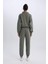 Fit Standart Fit Uzun Jogger Eşofman Altı Cepli Beli Paçası Lastikli E3546AX24WN 7