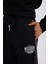 Fit Kalın Jogger Eşofman Altı NBA Wordmark Standart Fit Cepli Esnek Bantlı Paça D3231AX24WN 6