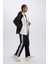 Fit Sporcu Jogger Eşofman Altı Standart Fit Standart Paça Skuba Dalgıç Kumaş Beli Lastikli Düz Paça E3932AX24WN 1