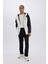 Fit Sporcu Jogger Eşofman Altı Standart Fit Standart Paça Skuba Dalgıç Kumaş Beli Lastikli Düz Paça E3932AX24WN 2