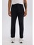 Fit Sporcu Jogger Eşofman Altı Standart Fit Standart Paça Skuba Dalgıç Kumaş Beli Lastikli Düz Paça E3932AX24WN 4