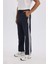 Fit Sporcu Jogger Eşofman Altı Standart Fit Standart Paça Skuba Dalgıç Kumaş Beli Lastikli Düz Paça E3932AX24WN 5