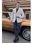 Taş Rengi Kaşe Kırlangıç Yaka Desenli Astarlı Slim Fit Dar Kesim Klasik Mont 1007245150 2