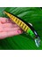 No.6 Tarzı 1 Adet Gerçekçi Sallantılı Yem Balıkçılık Yemi 3D Gözler 14CM.5G Levrek Yapay Sert Yem Balıkçılık Donanımı Yüzen Yem 6# Kanca Ile (Yurt Dışından) 2