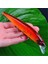 No.6 Tarzı 1 Adet Gerçekçi Sallantılı Yem Balıkçılık Yemi 3D Gözler 14CM.5G Levrek Yapay Sert Yem Balıkçılık Donanımı Yüzen Yem 6# Kanca Ile (Yurt Dışından) 4