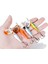 Beyaz Stil 80MM 11G 1 Adet Döner Sırıltılı Metal Vıb Titreşimli Yem Kaşığı Olta Yemleri 11G15G 20G Jig Alabalık Balıkçılık Sert Yemler Takımı Pesca (Yurt Dışından) 5
