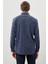 Koyu Lacivert Uzun Kol Cepli Pamuklu Classic Comfort Fit Gömlek 1004245214 5