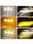 Motosiklet Scooter Sis Farı 3 Mod Beyaz Sarı Metal Kasa 12V/24V led ışık 2