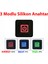 5V Silikon Anahtar Elbise Isıtıcı Dimmer 3 Çalışma Modlu 3 Renk Led Göstergeli 1