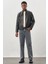 Siyah Suni Deri Hakim Yaka Düz Yırtmaçsız Tam Astar Slim Fit Casual Deri Mont 1038245151 2