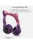Kablosuz Kulaklık, Çocuk Katlanabilir Kulak Üstü Stereo Kulaklık Pembe (Yurt Dışından) 4