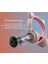 Kablosuz Kulaklık, Çocuk Katlanabilir Kulak Üstü Stereo Kulaklık Pembe (Yurt Dışından) 5
