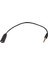 iPhone Için Mini Siyah 3,5 mm Kulaklık Adaptör Kablosu (Yurt Dışından) 2