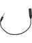 iPhone Için Mini Siyah 3,5 mm Kulaklık Adaptör Kablosu (Yurt Dışından) 3