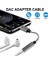 Samsung Akıllı Telefon Için USB Tip C - 3,5 mm Jak Dac Adaptörü(Gri) (Yurt Dışından) 5