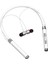 Kablosuz Bluetooth Boyun Bantlı Kulaklık Beyaz Su Geçirmez Spor Kulaklıklar (Yurt Dışından) 1
