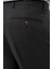 Koyu Antrasit Düz Bez Ayağı Esnek Yan Cep Slim Fit Classic Pantolon 1003245207_070 5